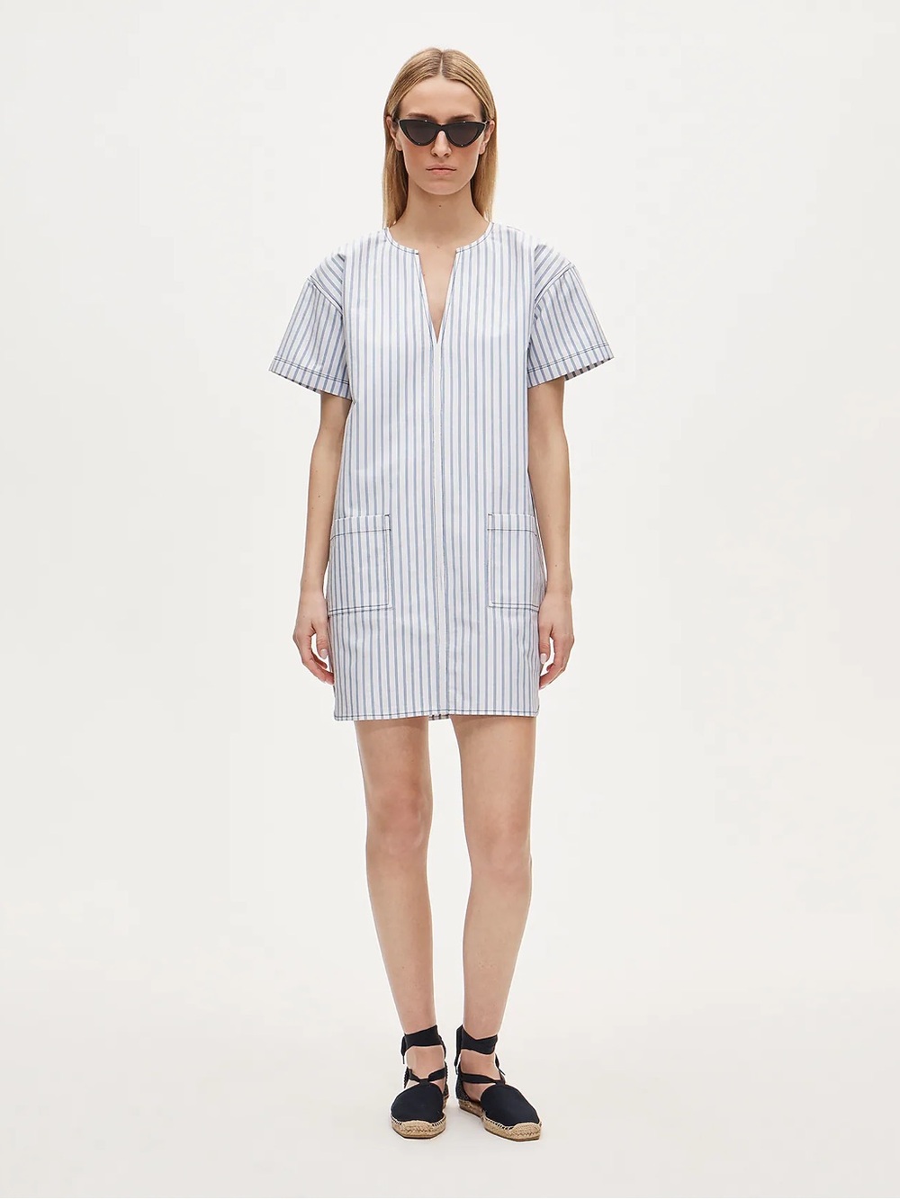 J Crew Patch-pocket pullover dress
